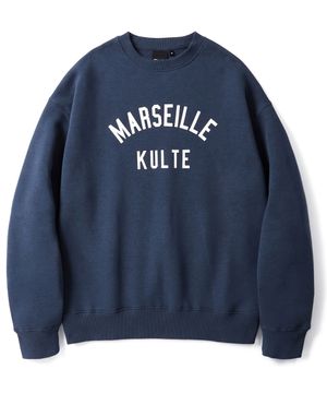 마르세유 컬리지 크루넥 네이비