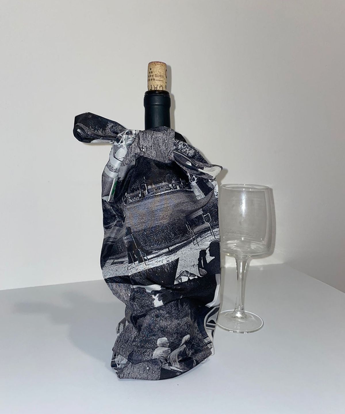 유라이크홈(YOULIKEHOME) 와인백 wine bag - ULH pattern