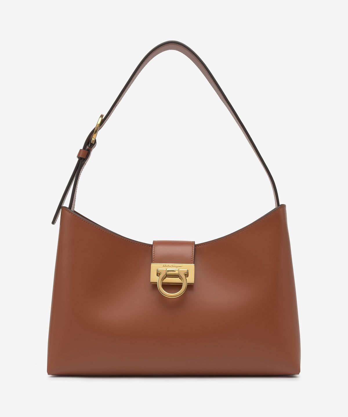 페라가모(SALVATORE FERRAGAMO) 트리폴리오 숄더백 - 카라멜 / 210926745036
