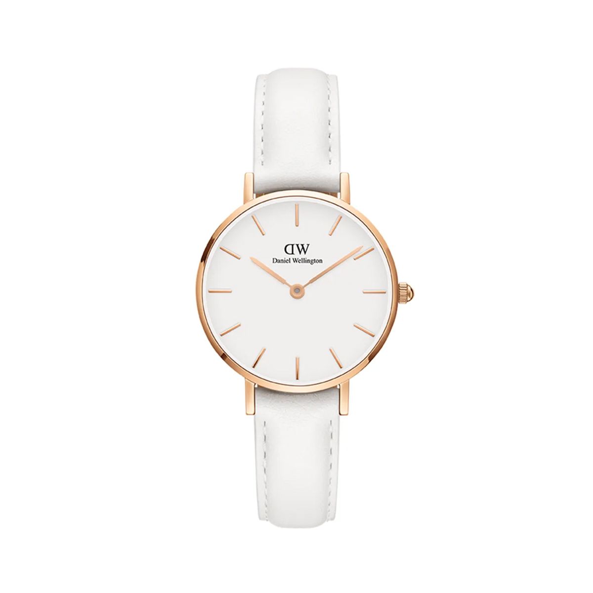 다니엘 웰링턴(DANIEL WELLINGTON) PETITE BONDI 2컬러 화이트 가죽시계
