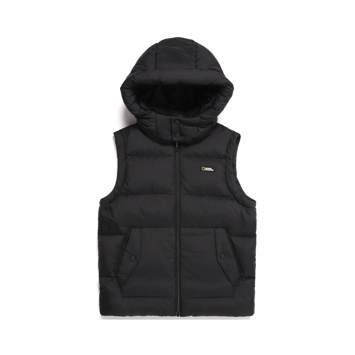 내셔널지오그래픽 키즈(NATIONAL GEOGRAPHIC KIDS) K224UDV910 AIR BREATH 다운 베스트 CARBON BLACK