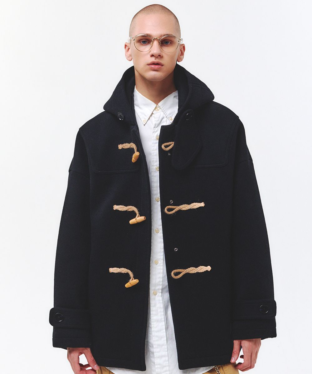 forsomeone wool leather duffle coat 【公式通販】
