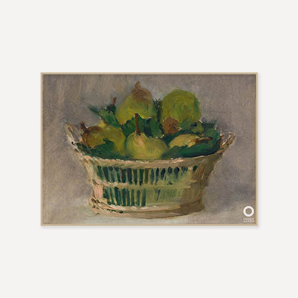 그릿시즌(GREET SEASON) 에두아르 마네 Basket of Pears, 1882 (액자 포함)