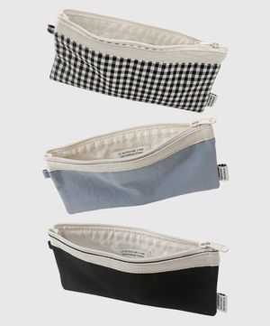 플랫 펜슬파우치