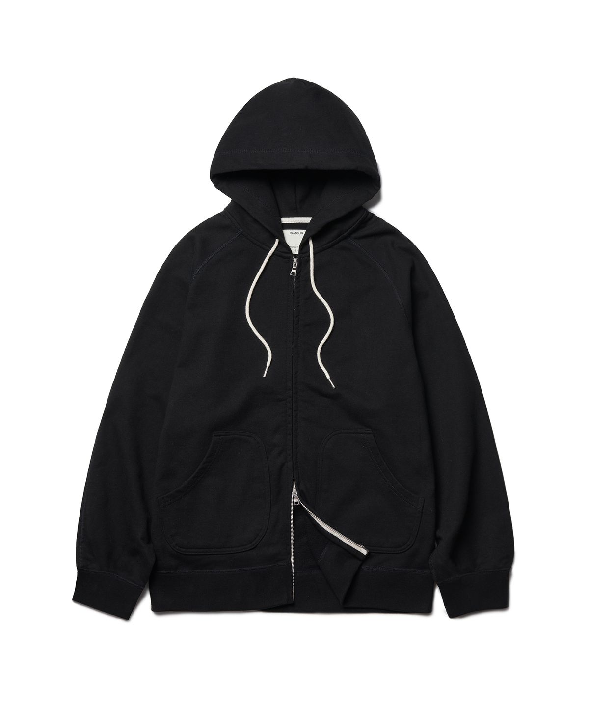 라모랭(RAMOLIN) Fort Zip-up Hoodie Black