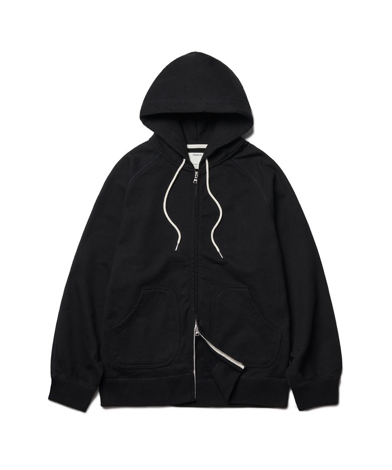 Fort Zip-up Hoodie Black