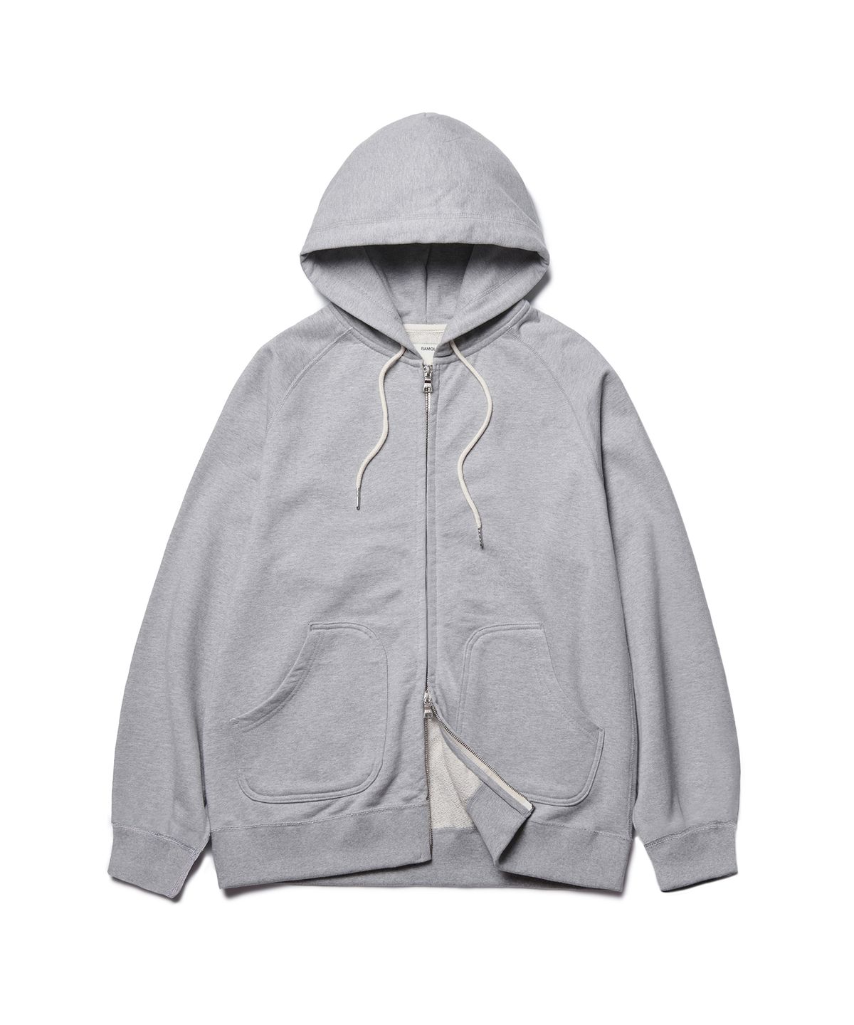 라모랭(RAMOLIN) Fort Zip-up Hoodie Heather Gray