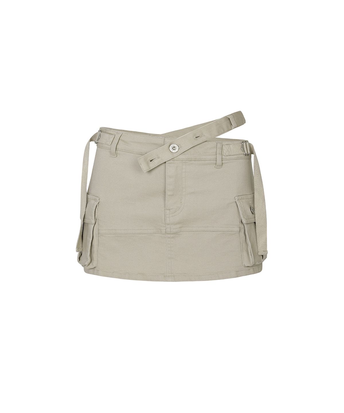 페인오어플레져(PAINORPLEASURE) NIX MINI SKIRT beige