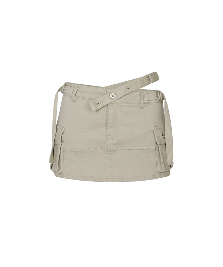 NIX MINI SKIRT beige