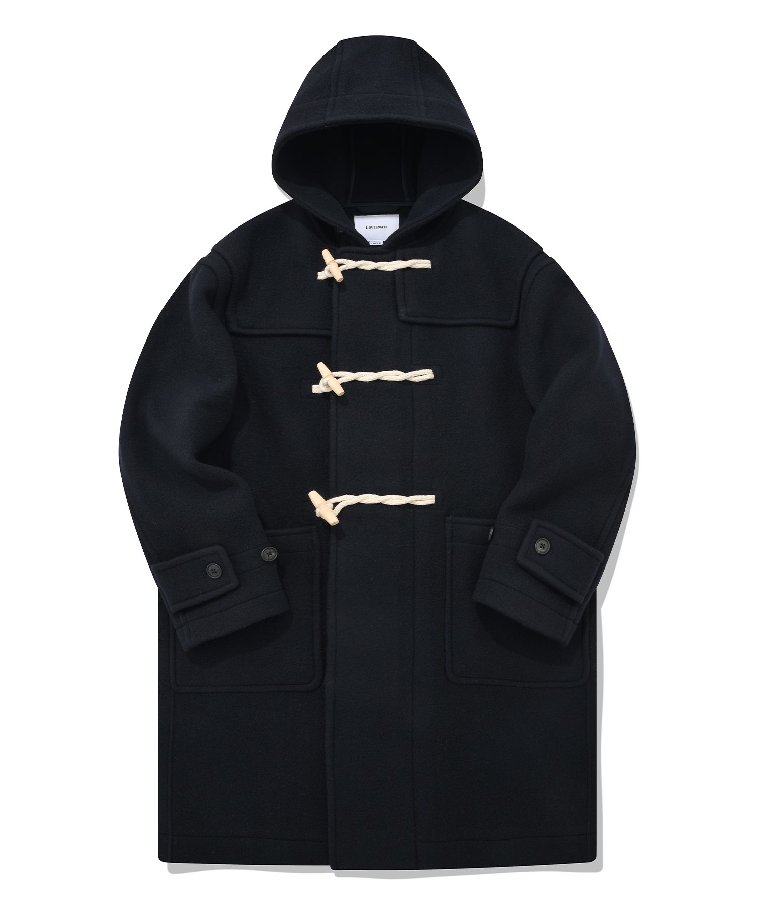 [COVERNAT]★wool duffel coat MUSINSA | COVERNAT wool duffel coat navy