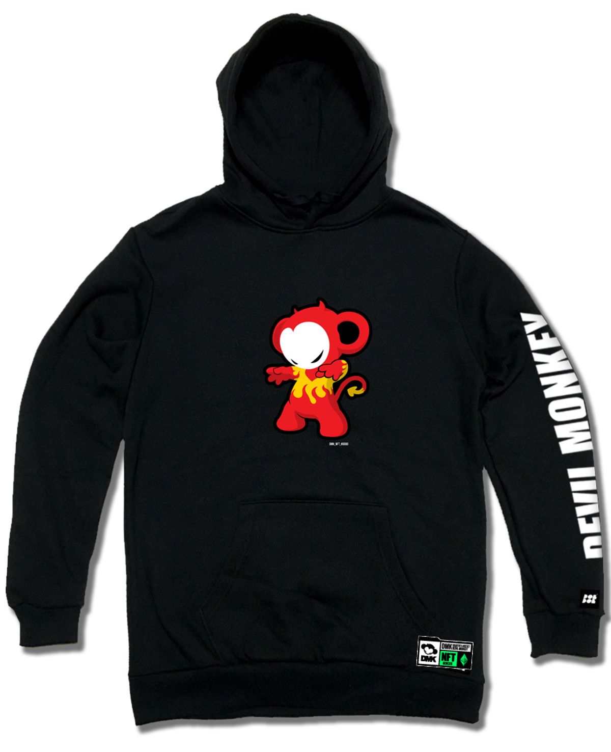 돌돌(DOLDOL) DMK_HOODY_126 그래피티 아티스트 데빌몽키 DMK NFT캐릭터 후드티 후디 후드