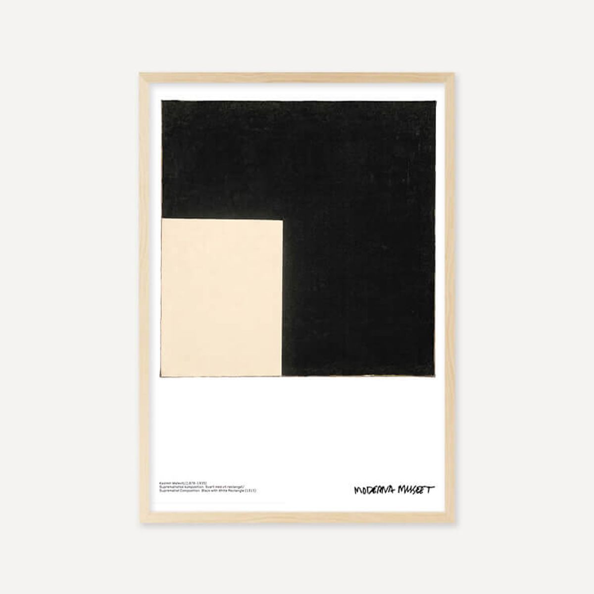 그릿시즌(GREET SEASON) 카자미르 말레비치 Black and White, 1915 (액자 포함)