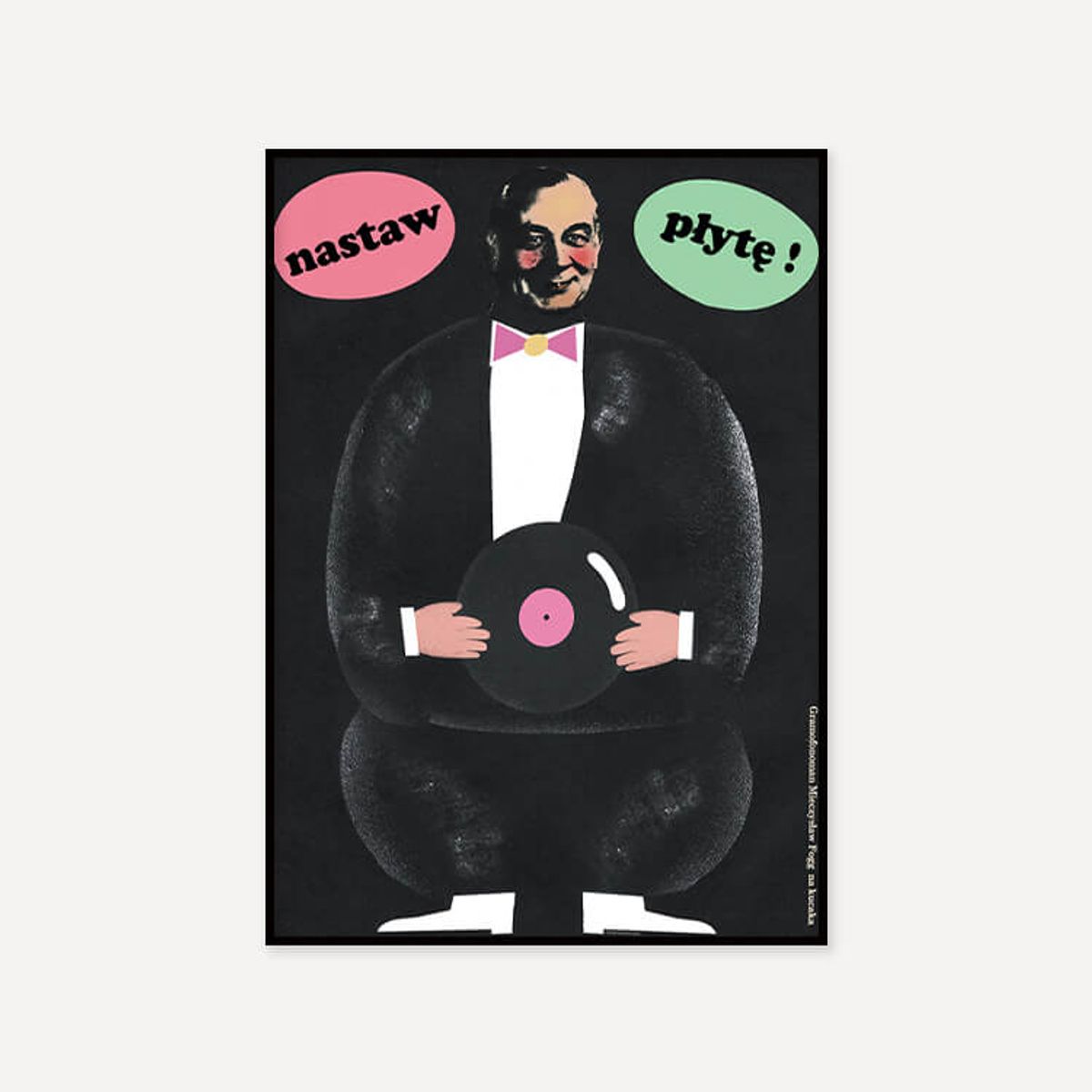 그릿시즌(GREET SEASON) 야콥 자사다 Put The Vinyl On (액자 포함)