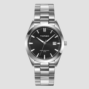 T105M-SBS 마이다스 캘린더 메탈시계