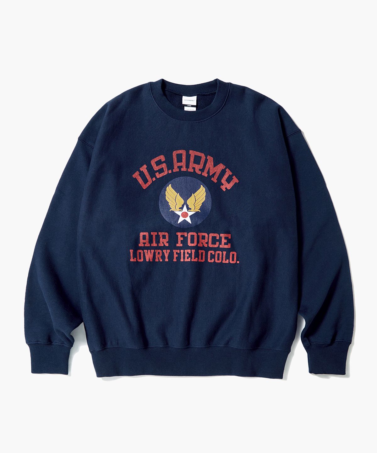 아웃스탠딩(OUTSTANDING) MIL SWEAT(US ARMY)_NAVY