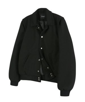 바시티 자켓  - 블랙
