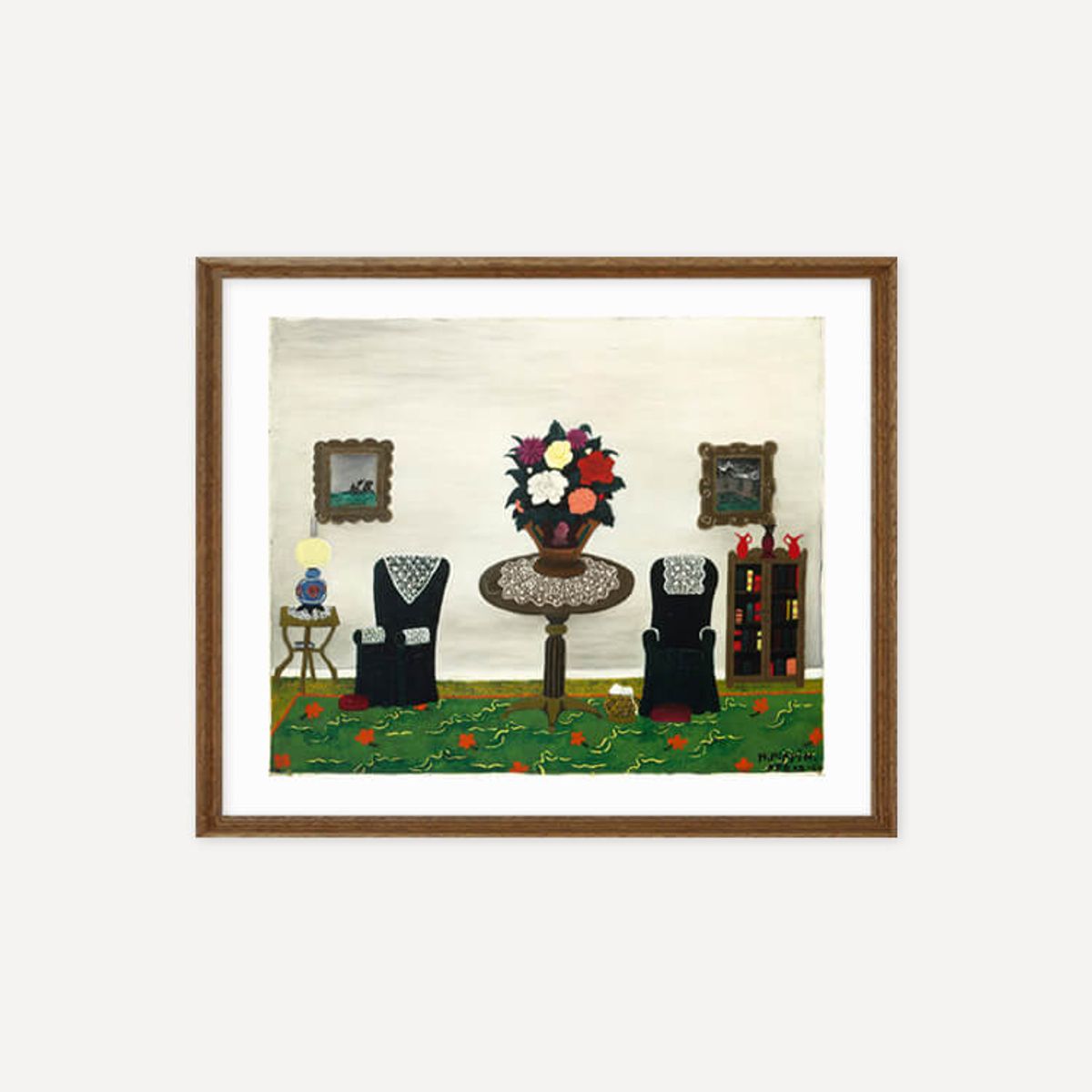 그릿시즌(GREET SEASON) 호레이스 피핀 Victorian Interior II, 1945 (액자 포함)