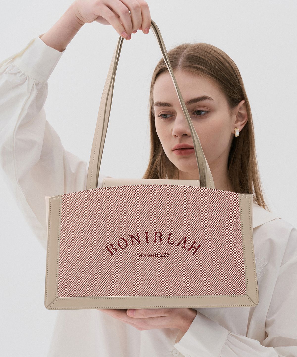 보니블라(BONIBLAH) 데보백 (베이지)
