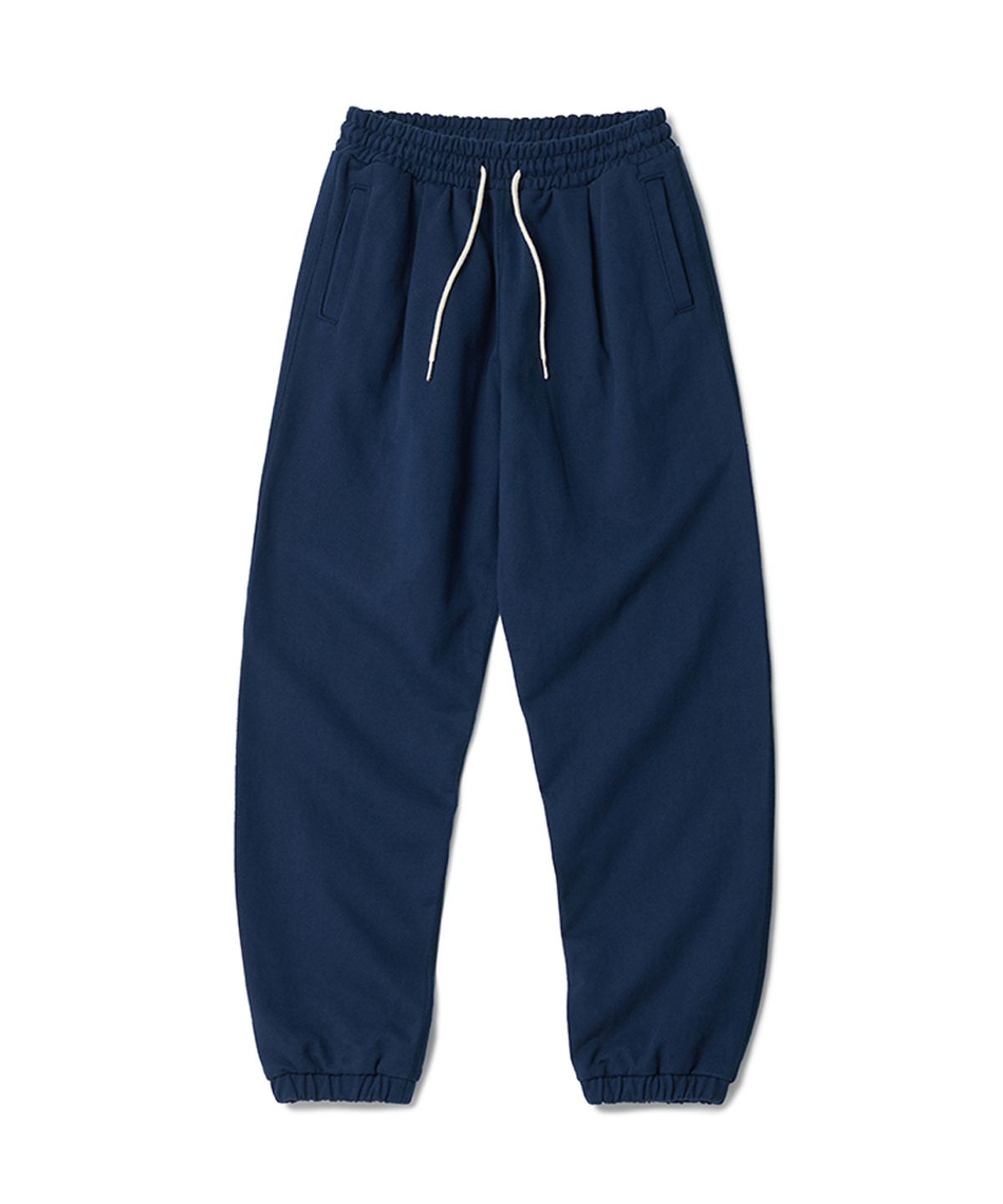 라모랭(RAMOLIN) 1-Tuck Sweatpants Navy