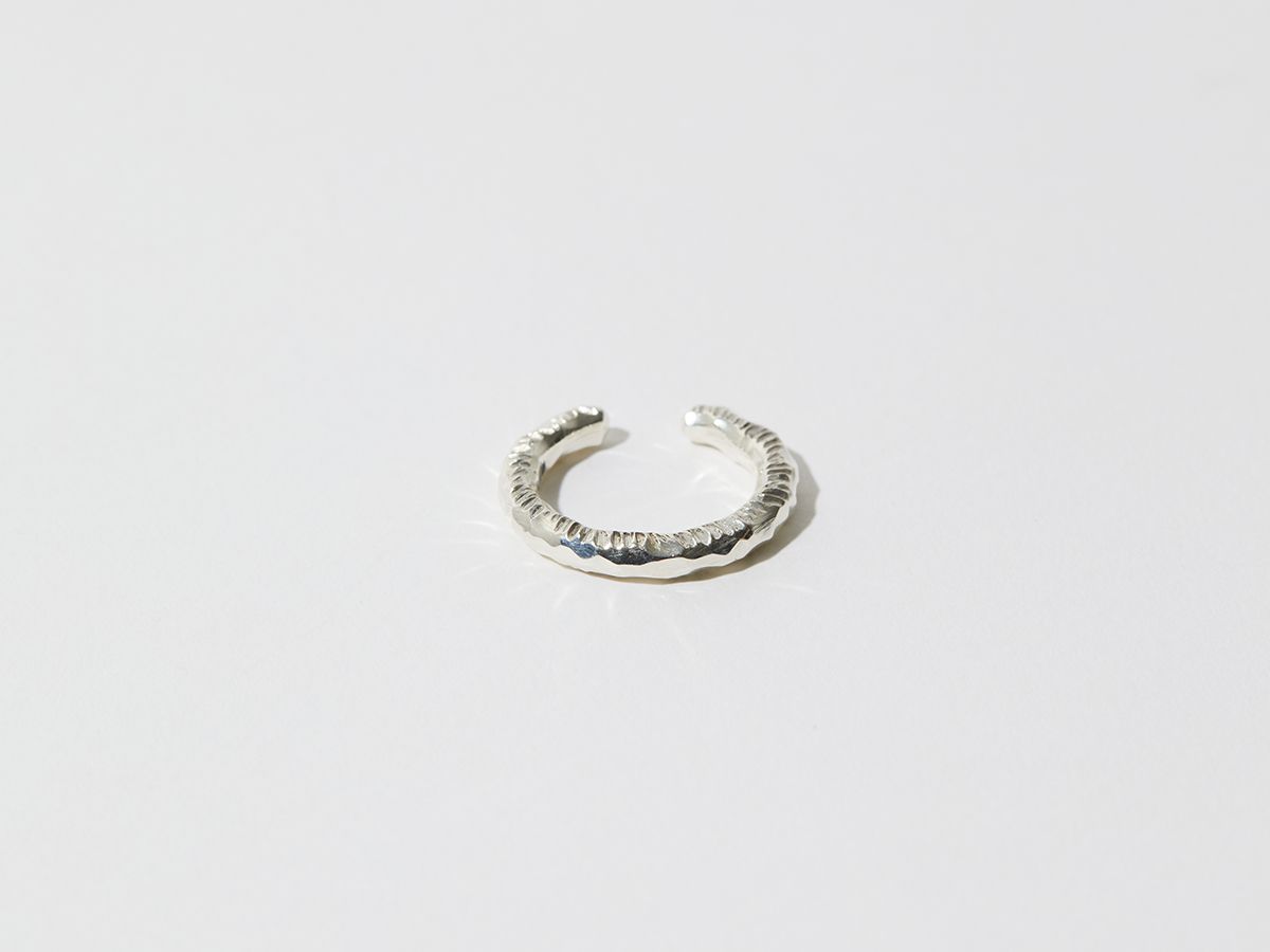 하카블랙스(HAKKABLACKS) Stony Line Open Ring