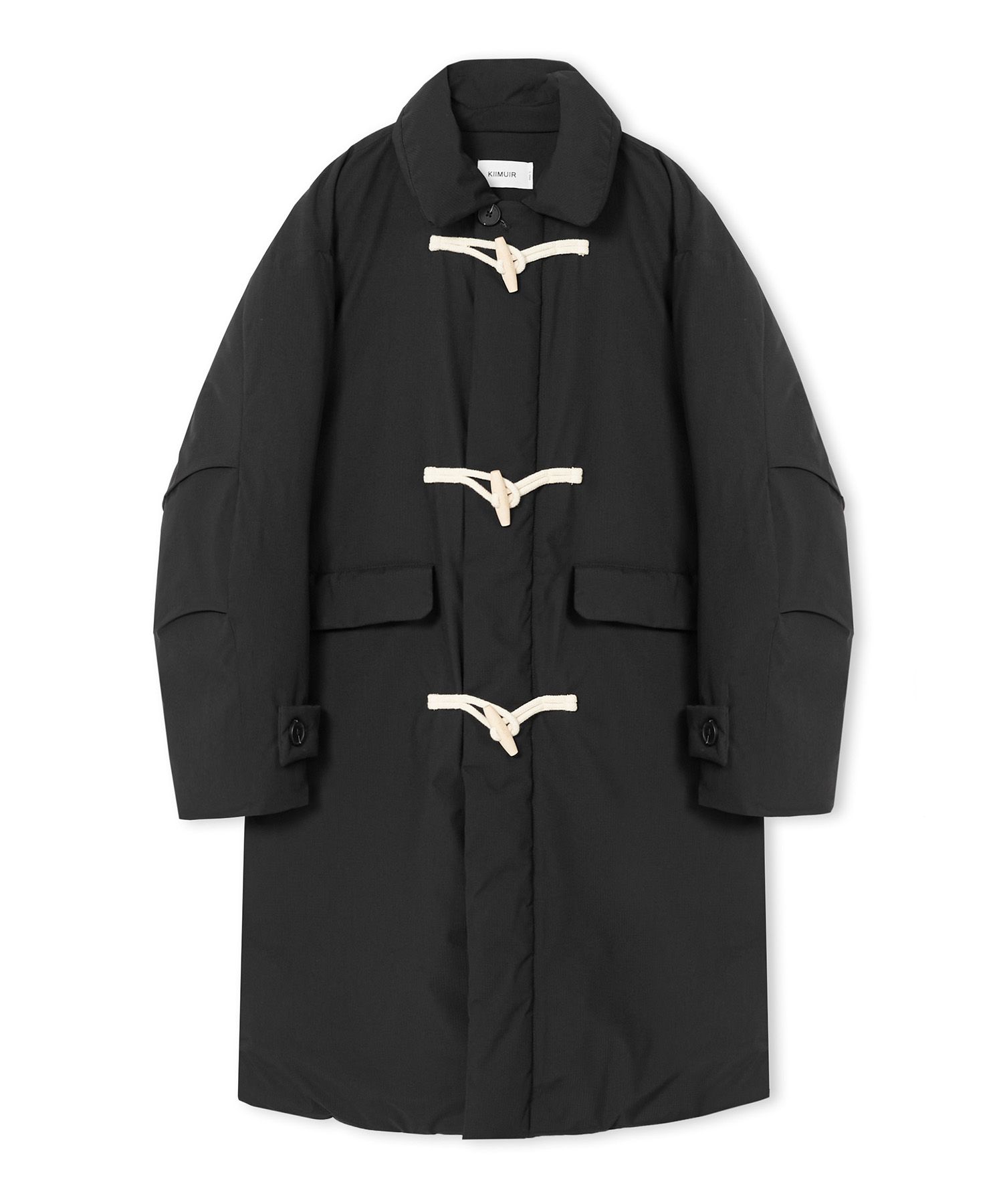 MUSINSA | KIIMUIR Oversized 2-WAY Duffle Long Padding_Black