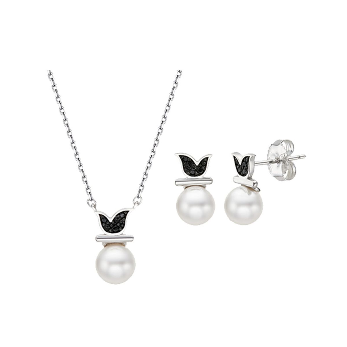 티르리르(TirrLirr) 베니튤리 진주 실버화이트 주얼리 TSSSVW10595S