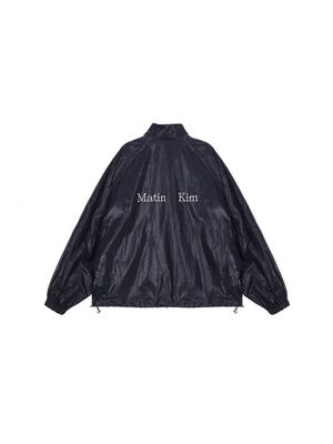 MATIN KIM LOGO COATING JUMPER