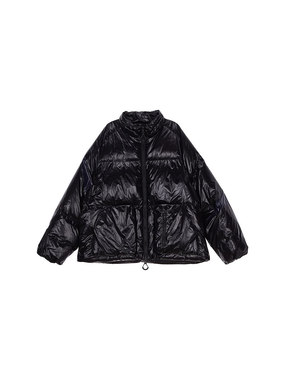 Matin Kimスタジャン MATIN KIM コーティング ジャンパー LOGO COATING JUMPER