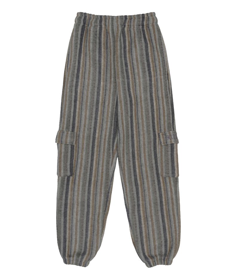 Rascal Fleece Cargo Pants Multi Gray