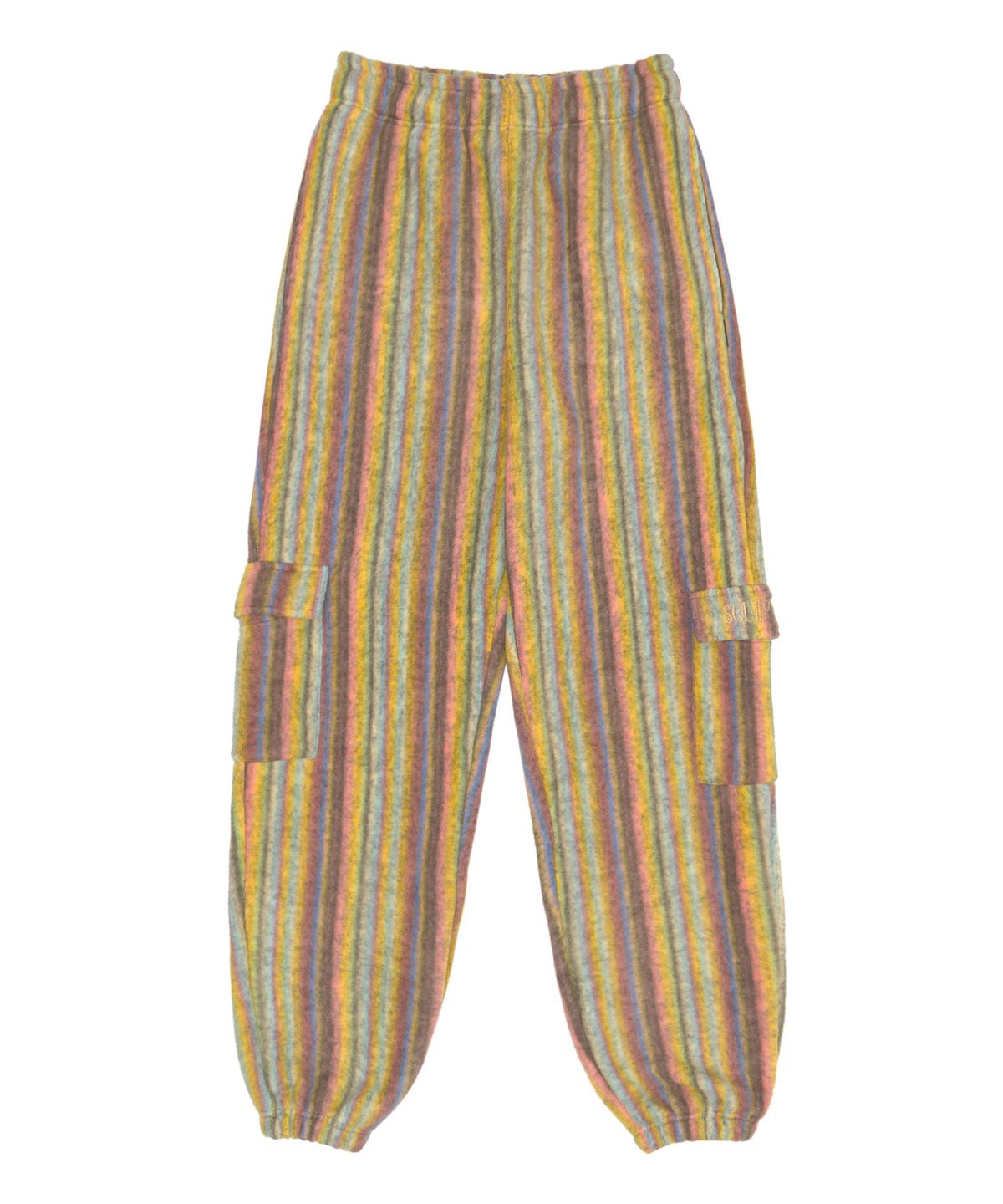 스컬프터(SCULPTOR) Rascal Fleece Cargo Pants Multi Yellow
