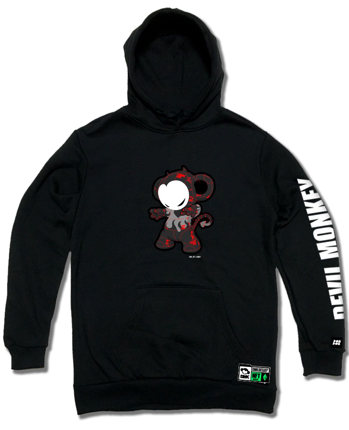 돌돌(DOLDOL) DMK_HOODY_133 그래피티 아티스트 데빌몽키 DMK NFT캐릭터 후드티 후디 후드