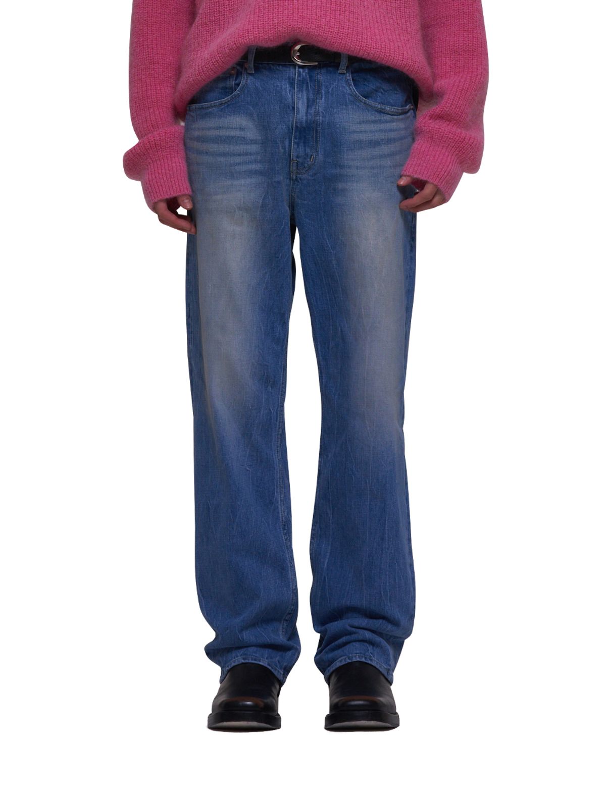 데호(DEHO) CREASE DENIM [Blue]