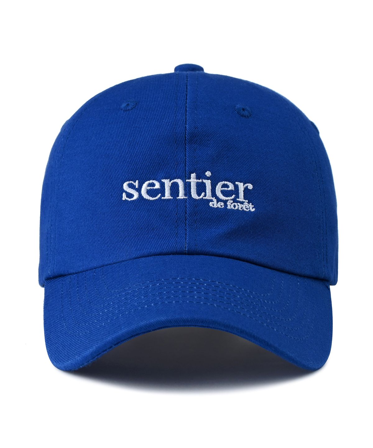 센티에르(SENTIER) 시그니처 레터링 볼캡(블루)