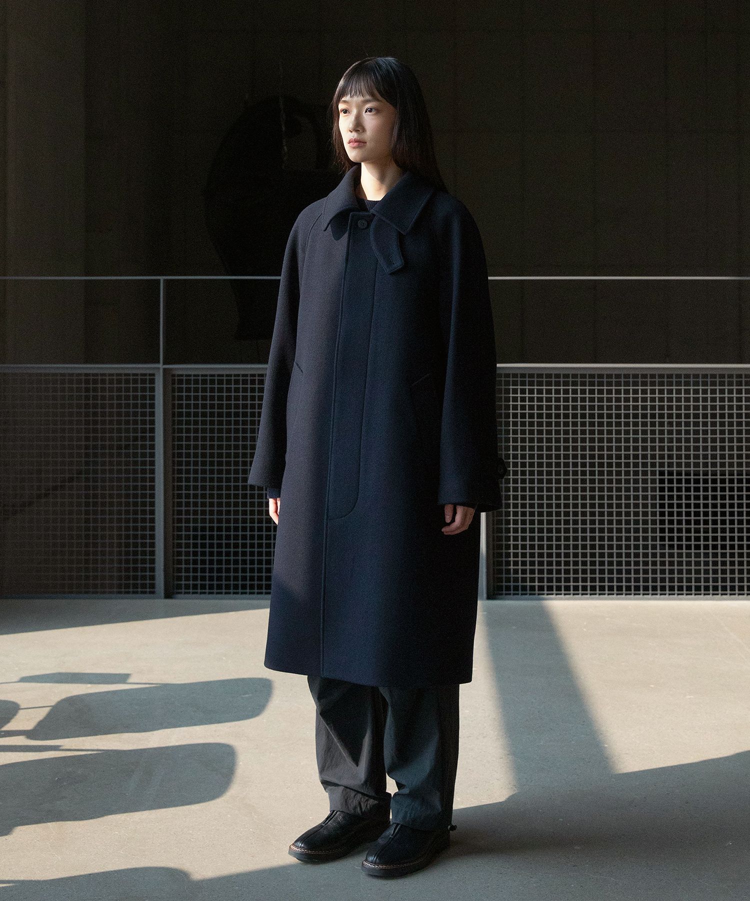 MUSINSA公式 | ANOTHER OFFICE WOMEN Women Legacy Cashmere Balmacaan 