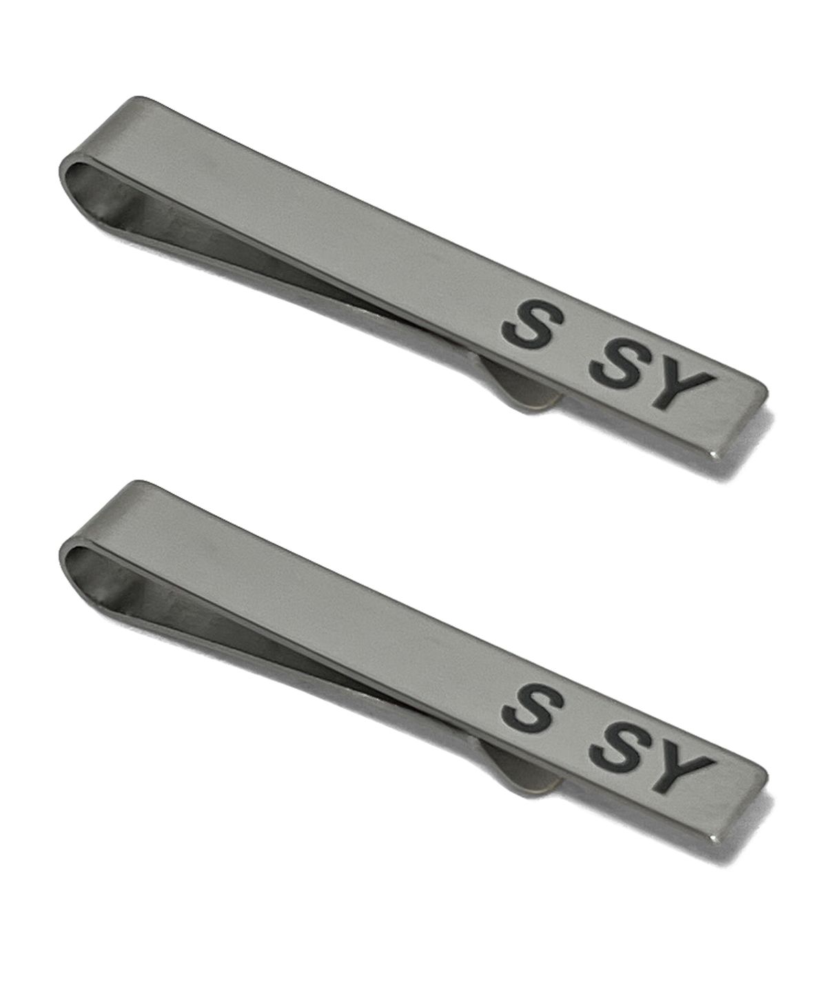 에스에스와이(SSY) [2pcs]로고 타이 클립