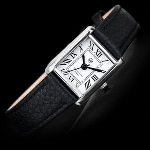 스퀘어 손목시계 여성 가죽시계 4종 택1