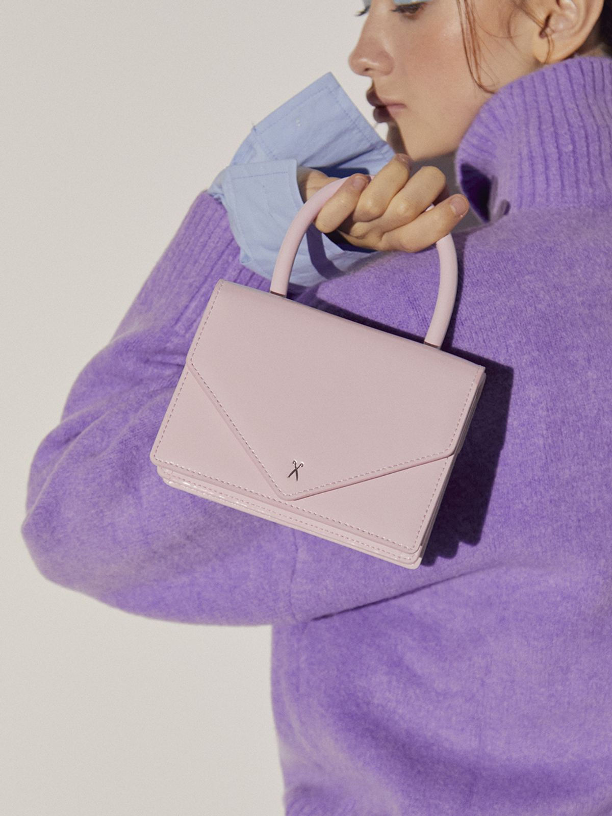 조셉앤스테이시(JOSEPH&STACEY) Amante Tote Bag S Pink Lavender