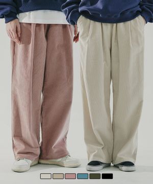 [2PACK] 크로플 코듀로이 와이드팬츠 2PACK MJLP7618