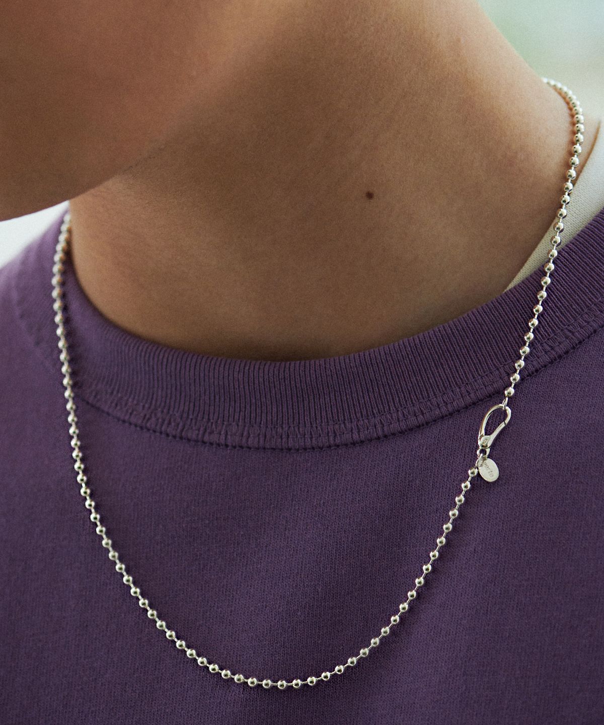베흐트(VERTE) [Mens][925 silver] Un.silver.150 / mini corde necklace
