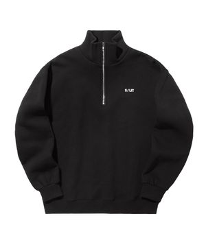 스테디 스웨트 반집업 블랙