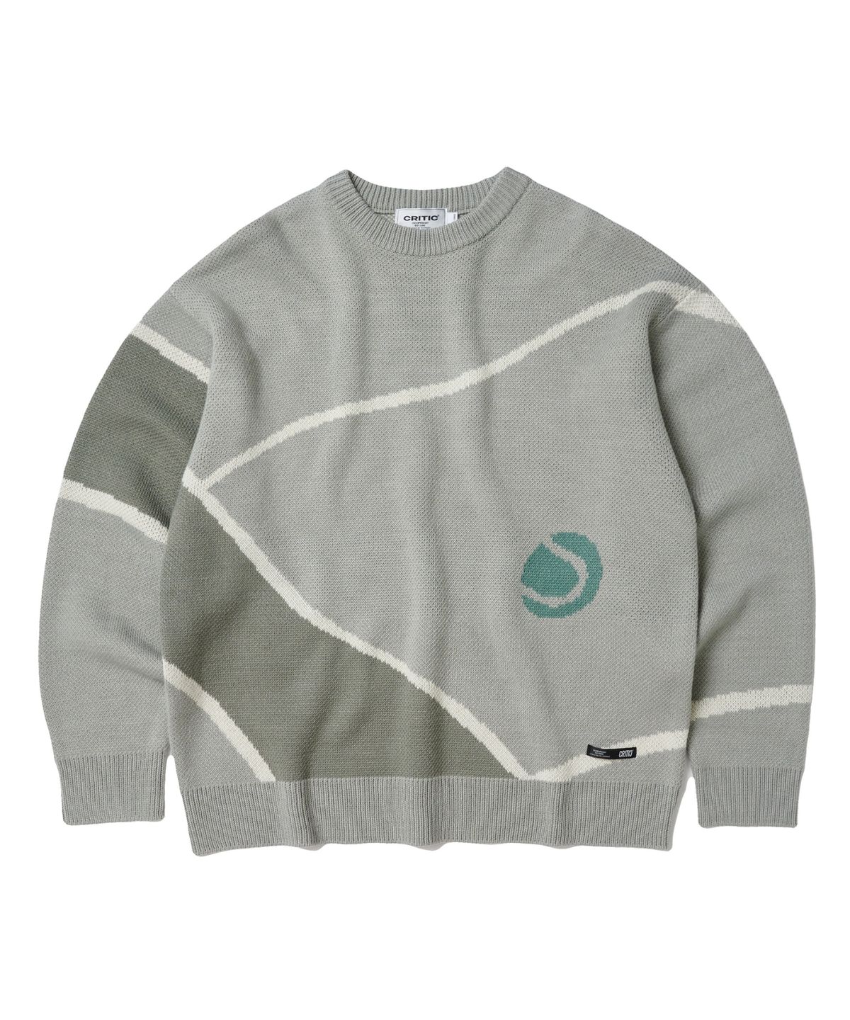 크리틱(CRITIC) Tennis Court Knit Khaki