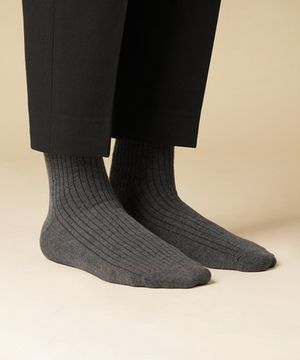 [8팩] 베이직 골지 남자 중목 양말