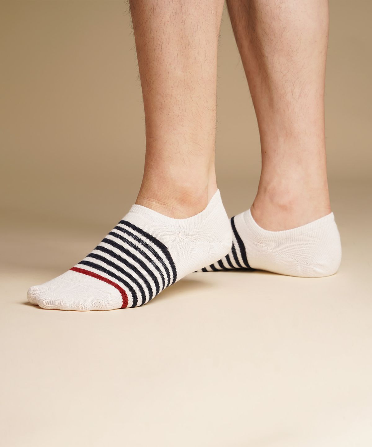 삭피엔스(SOCKPIENS) [5팩] 프리미엄 90도 직각 스트라이프 스니커즈 양말