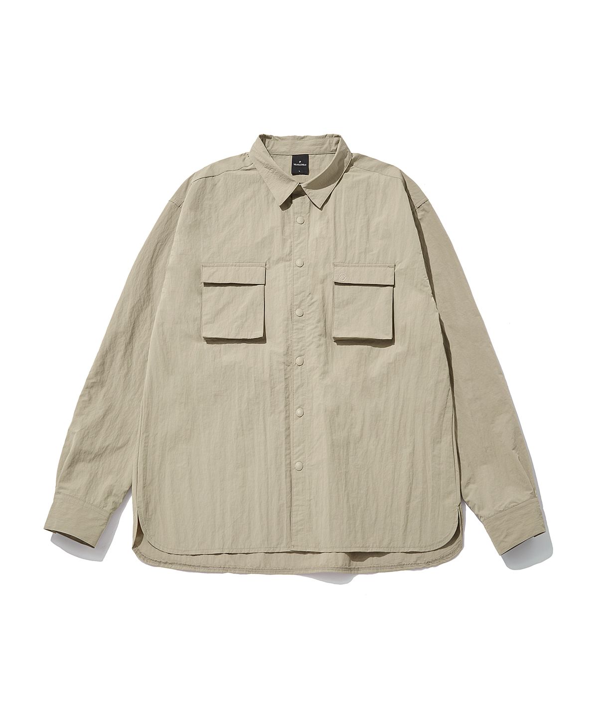 왕관(WANGGWAN) NDA90 나일론 오버셔츠 (beige)