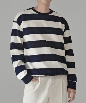 GIRDLE SWEAT SHIRTS (NAVY)