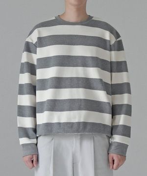 GIRDLE SWEAT SHIRTS (GRAY)