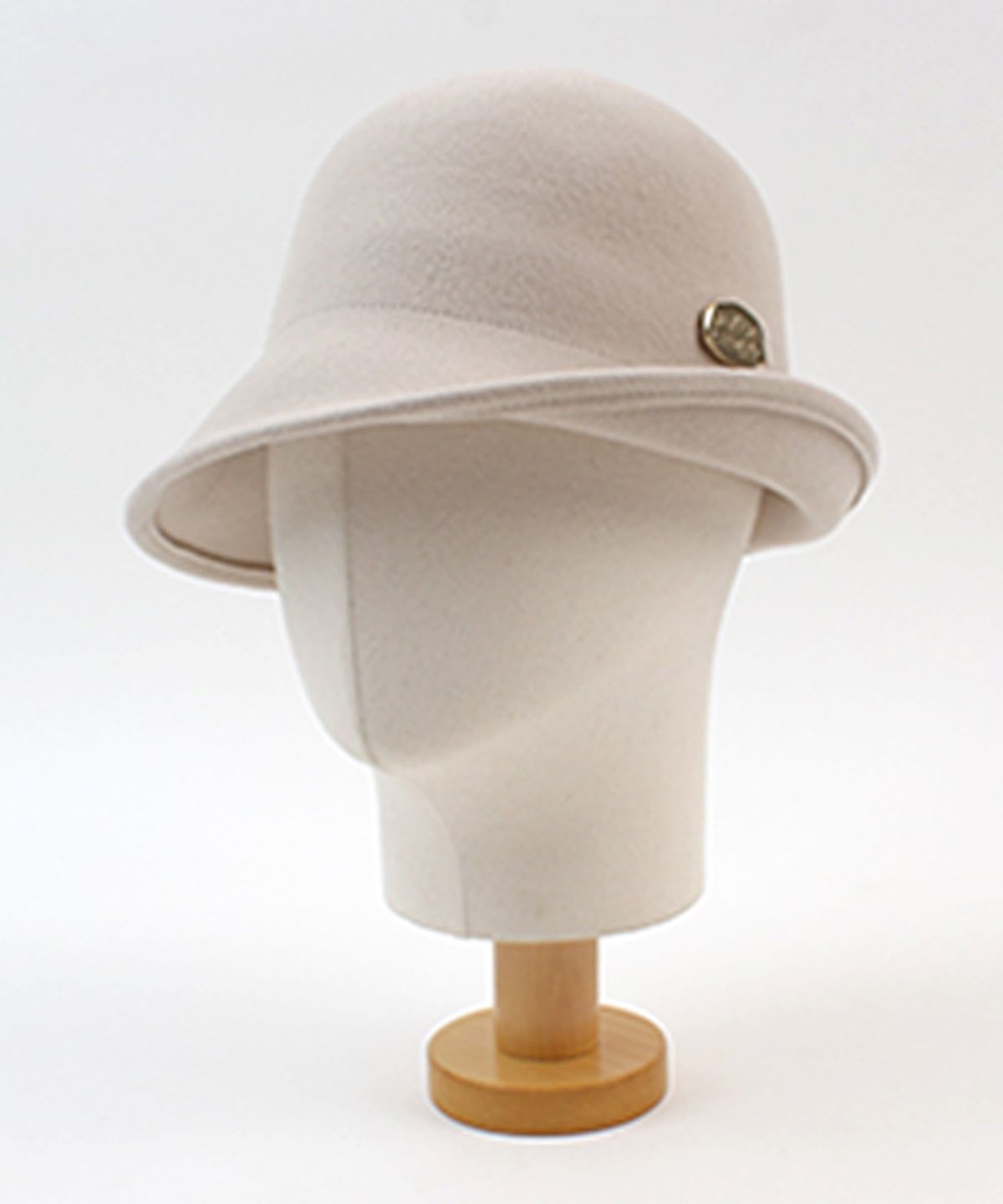 유니버셜 케미스트리(UNIVERSAL CHEMISTRY) French Wool Ivory Cloche Hat 클로슈햇