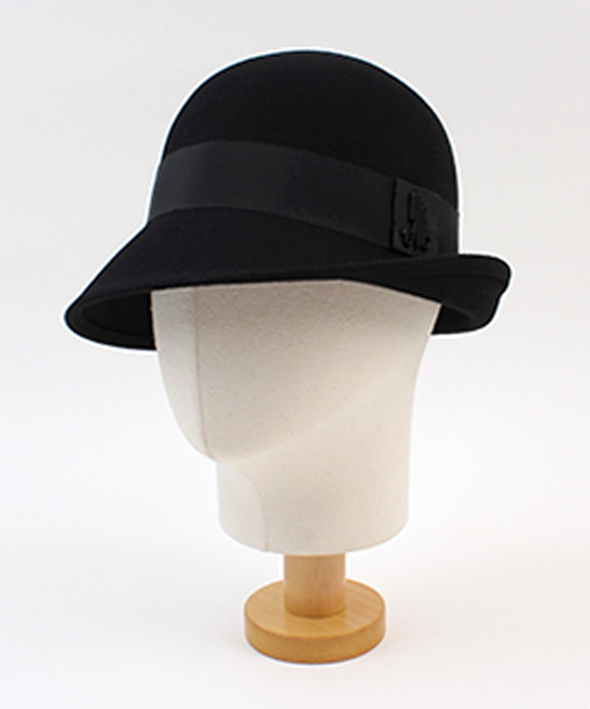 유니버셜 케미스트리(UNIVERSAL CHEMISTRY) French BK Line Wool Black Cloche Hat 클로슈햇