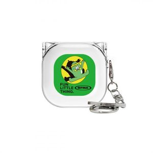 갤럭시 버즈라이브 클리어 케이스 먼데이 린