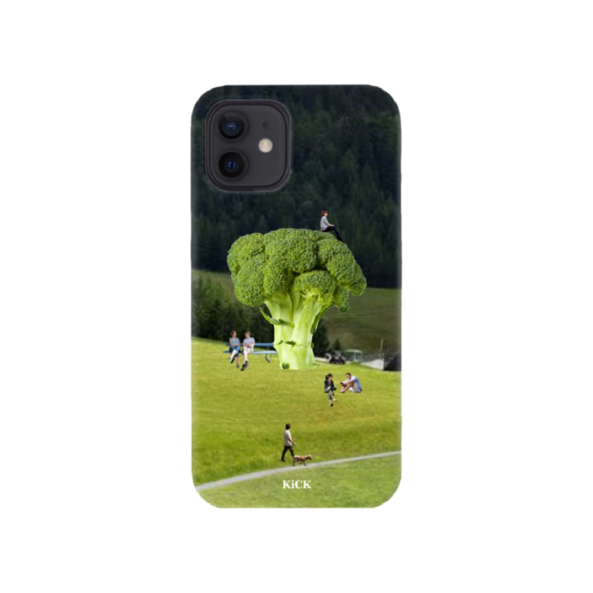 킥(KICK) Broccoli garden hard case